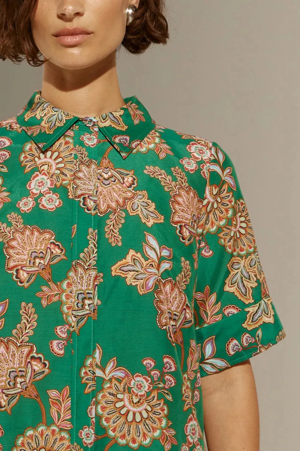 PIXEL TOP | K'gari Palm Green