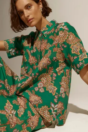 PIXEL TOP | K'gari Palm Green