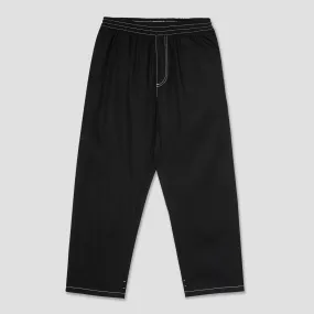 Polar Surf Pants Contrast Black White