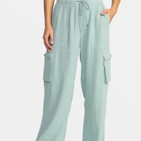 Precious Beach High Waist Cargo Pants