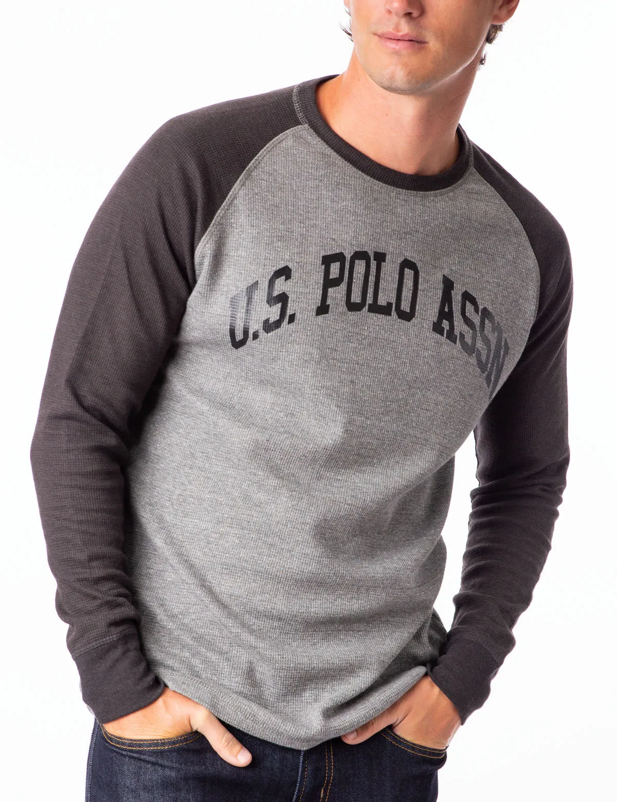 RAGLAN LOGO THERMAL SHIRT