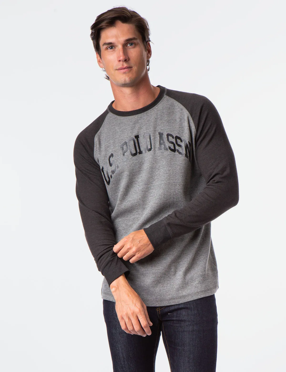 RAGLAN LOGO THERMAL SHIRT