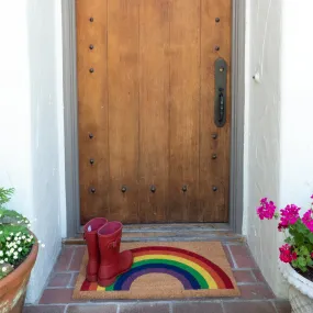 Rainbow Coir Doormat