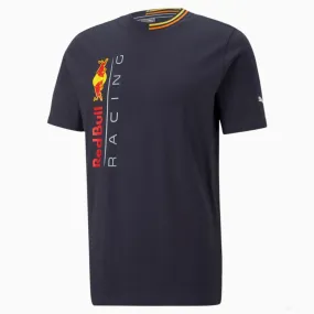 Red Bull Racing Big Logo Tee, NIGHT SKY, 2022