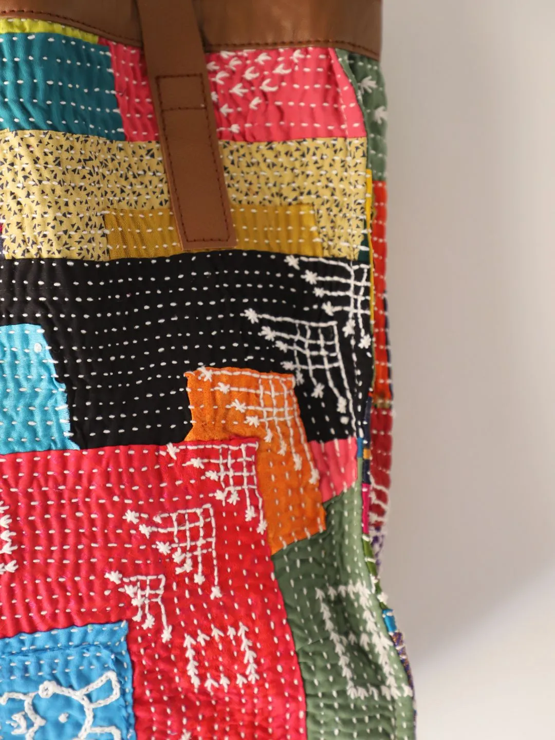 Reversible Quilted Tote Bag