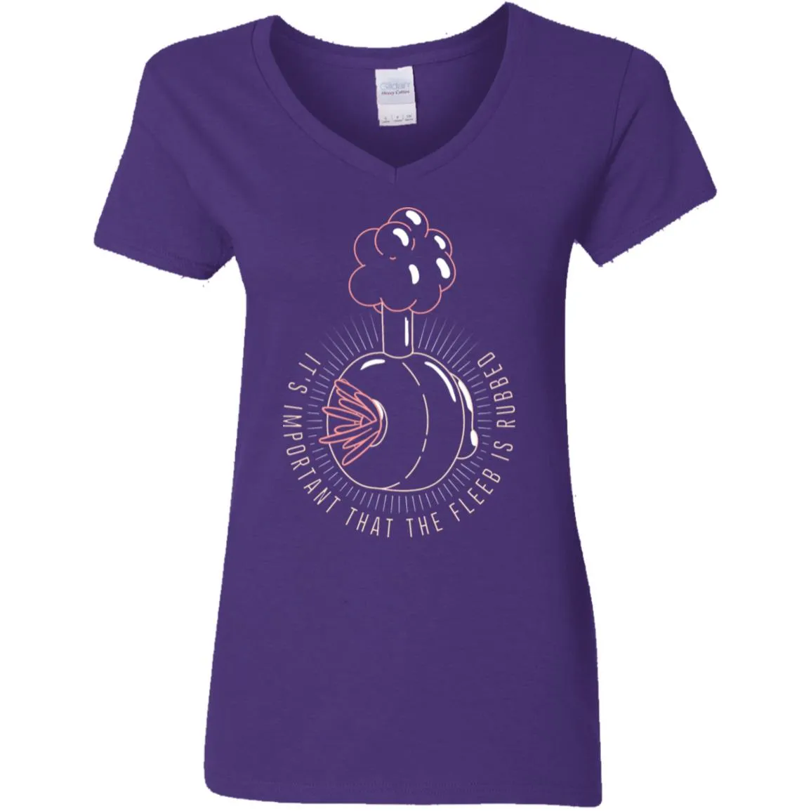 Rick And Morty Plumbus Women V-Neck T-Shirt