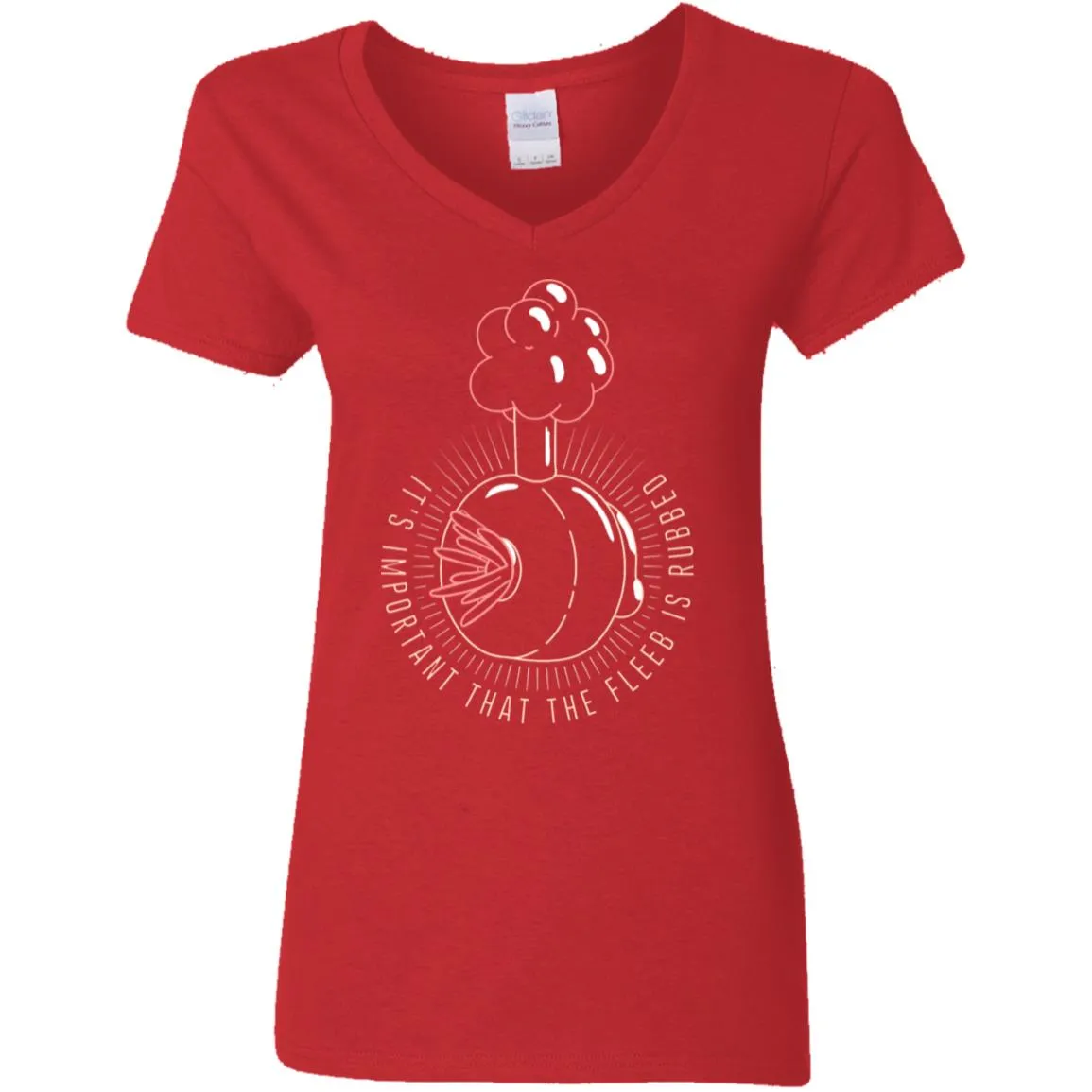 Rick And Morty Plumbus Women V-Neck T-Shirt