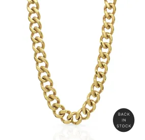 ROBERT GOLD CUBAN CHAIN NECKLACE