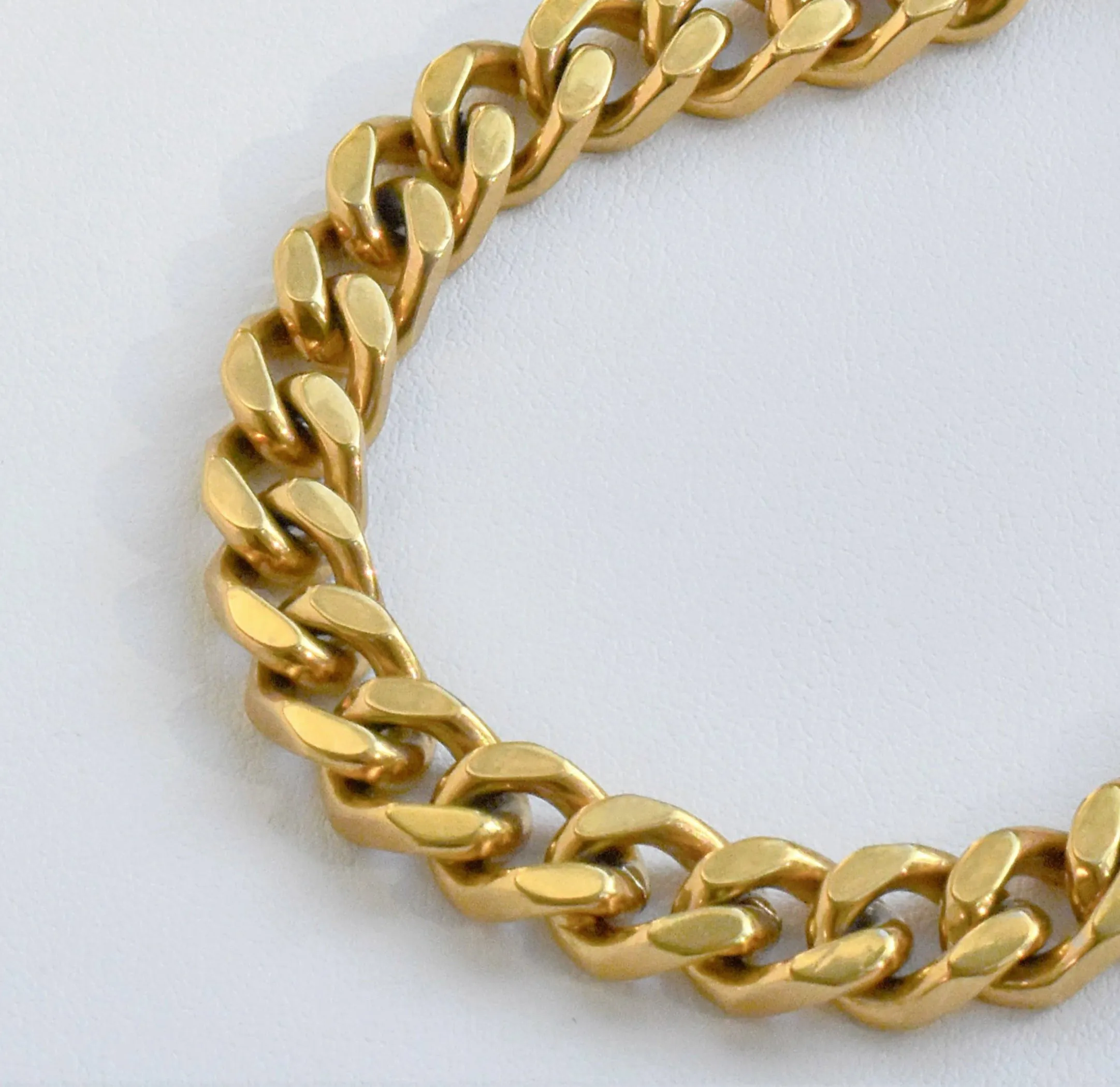 ROBERT GOLD CUBAN CHAIN NECKLACE