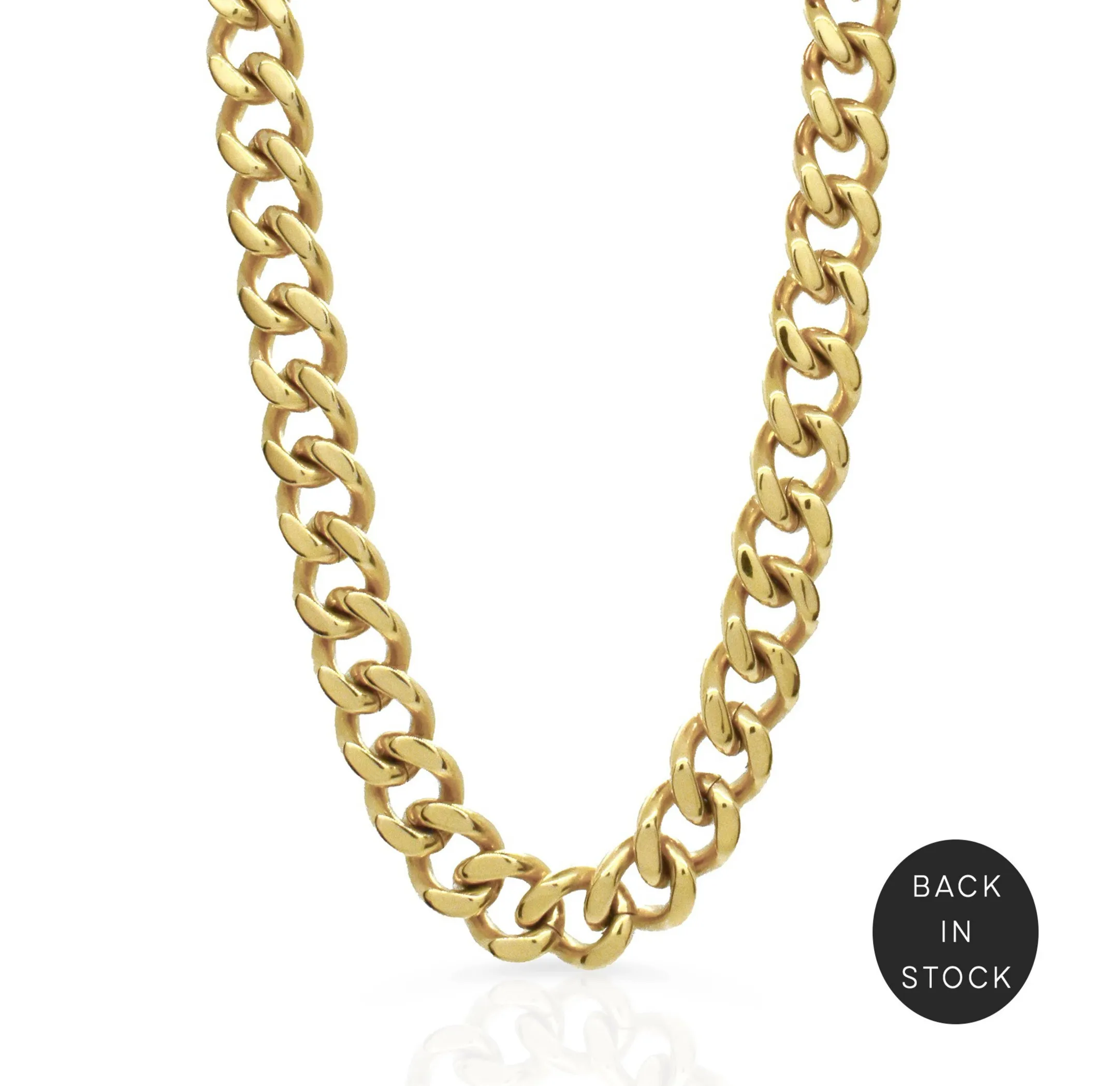 ROBERT GOLD CUBAN CHAIN NECKLACE