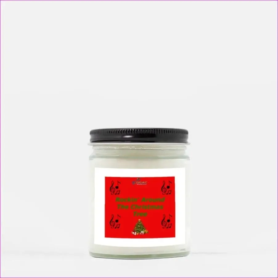 Rockin' Around The Christmas Tree 9oz. Hand Poured Candle