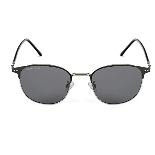ROYAL SON Retro Polarized Round Goggles For Men Women Fashion