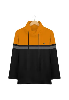 Ryusei Kaos Pria Lengan Panjang Nandito Kai CMB Black