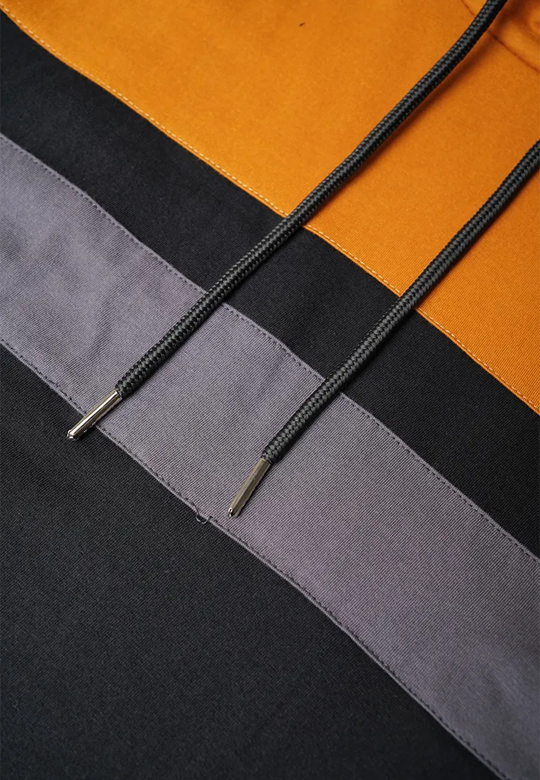 Ryusei Kaos Pria Lengan Panjang Nandito Kai CMB Black