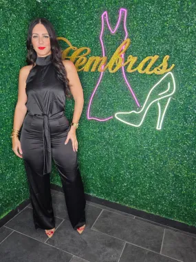 Satin For You Jumpsuit