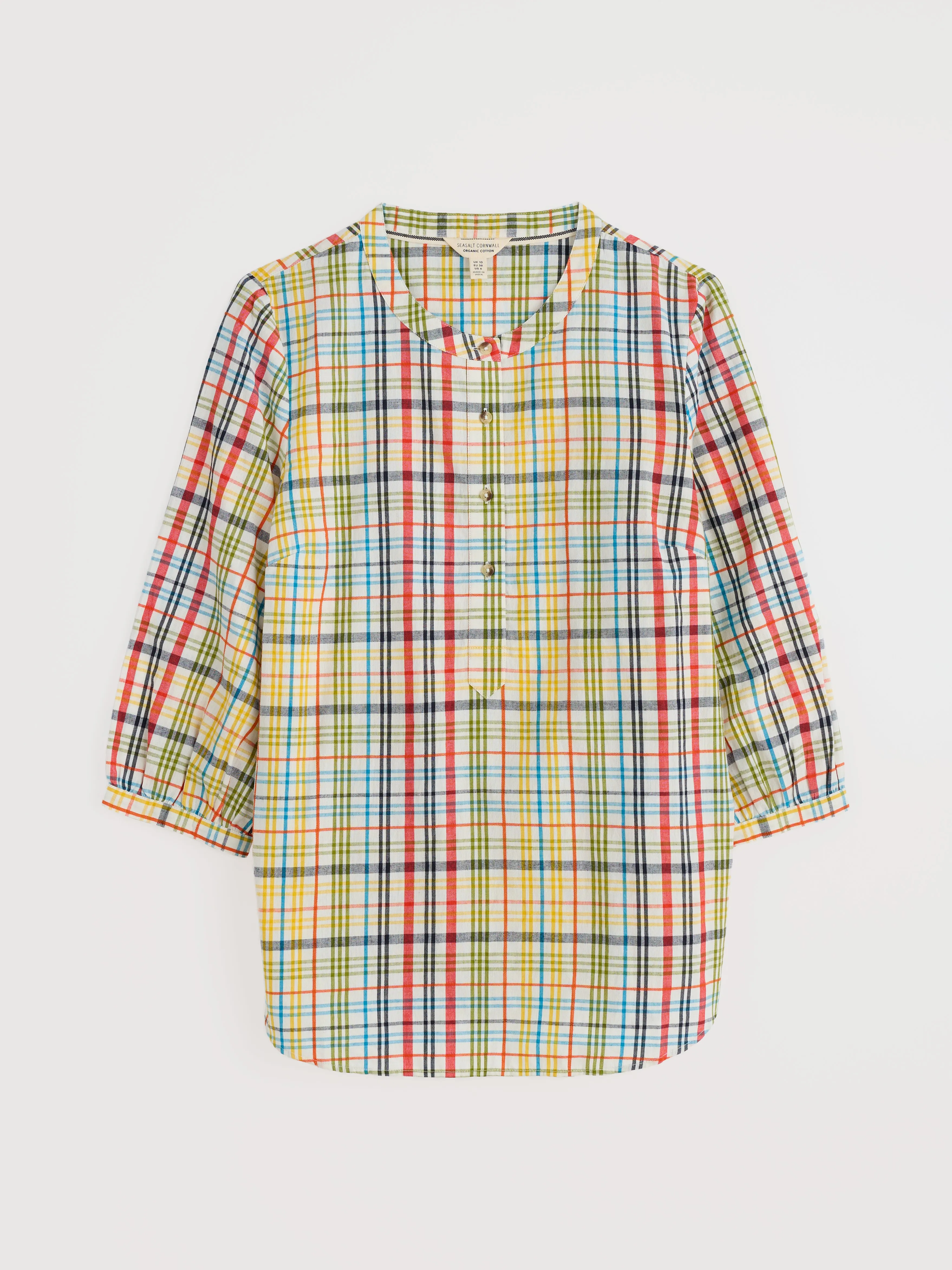Seasalt Rose Garden Yarn-Dyed Check Shirt