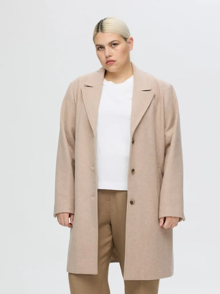 Selected Femme / Damen-Mäntel / SLFNEW ALMA WOOL COAT NOOS