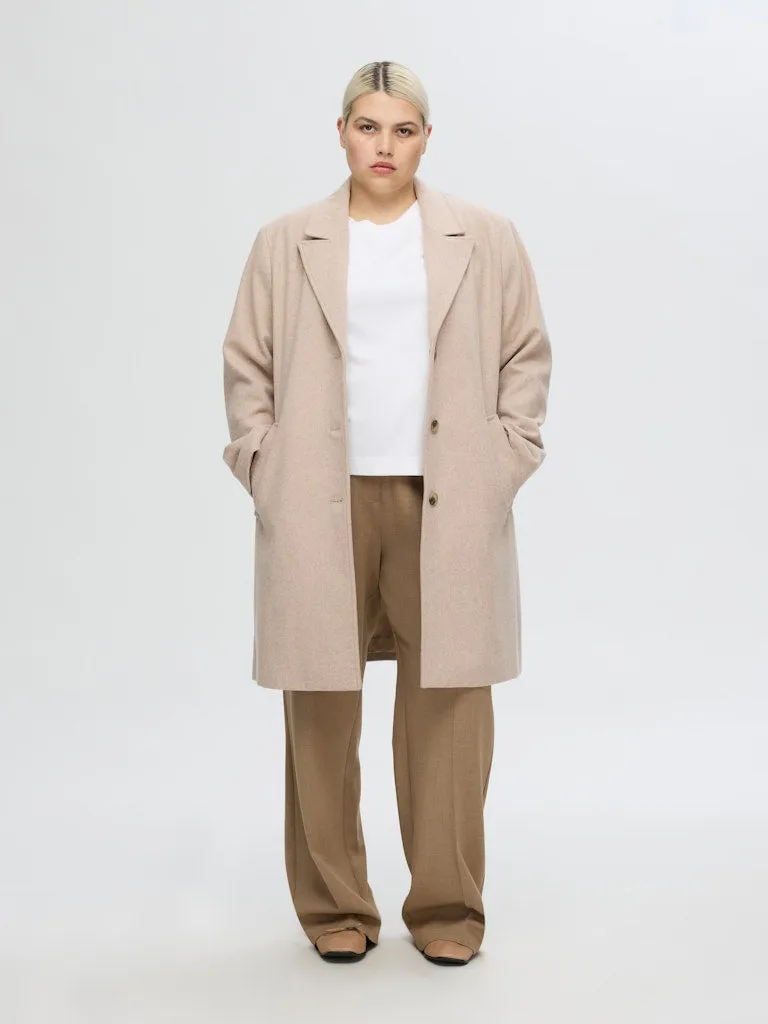 Selected Femme / Damen-Mäntel / SLFNEW ALMA WOOL COAT NOOS