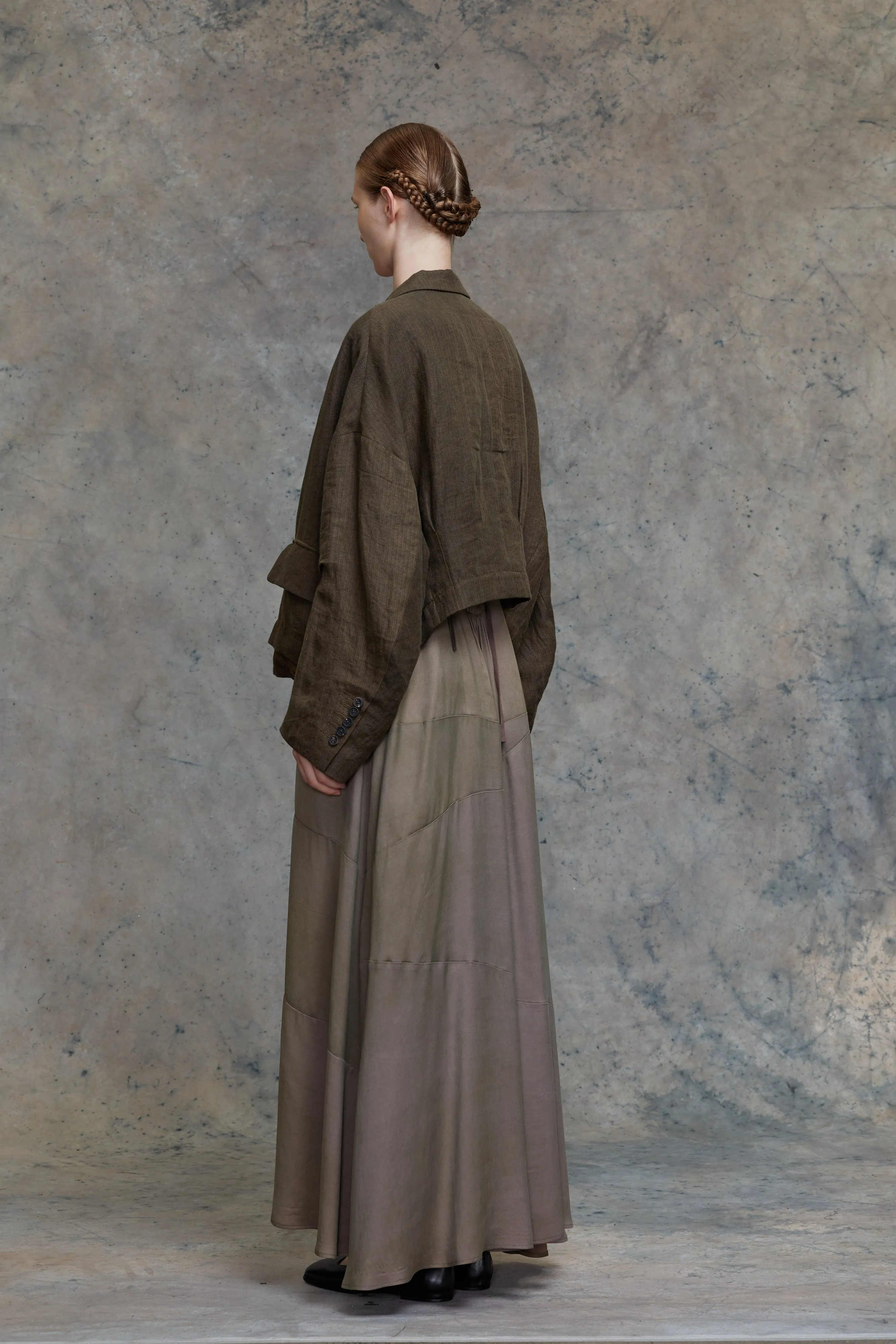SINGLE BUTTON KIMONO JACKET