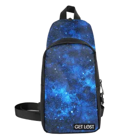 Smell-Proof Premium Convertible Shoulder Bag (BLUE GALAXY)