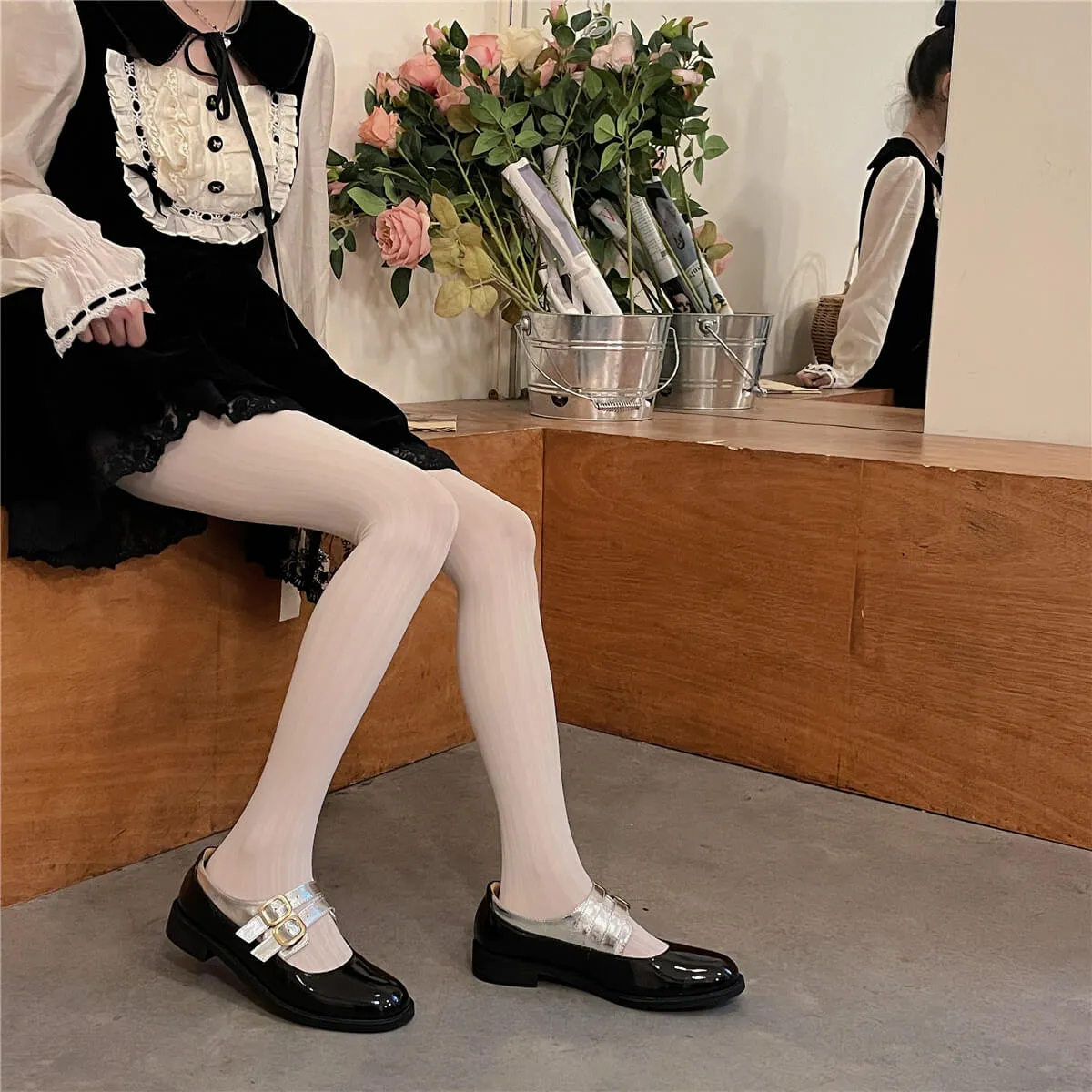 Soft ballet lines tights