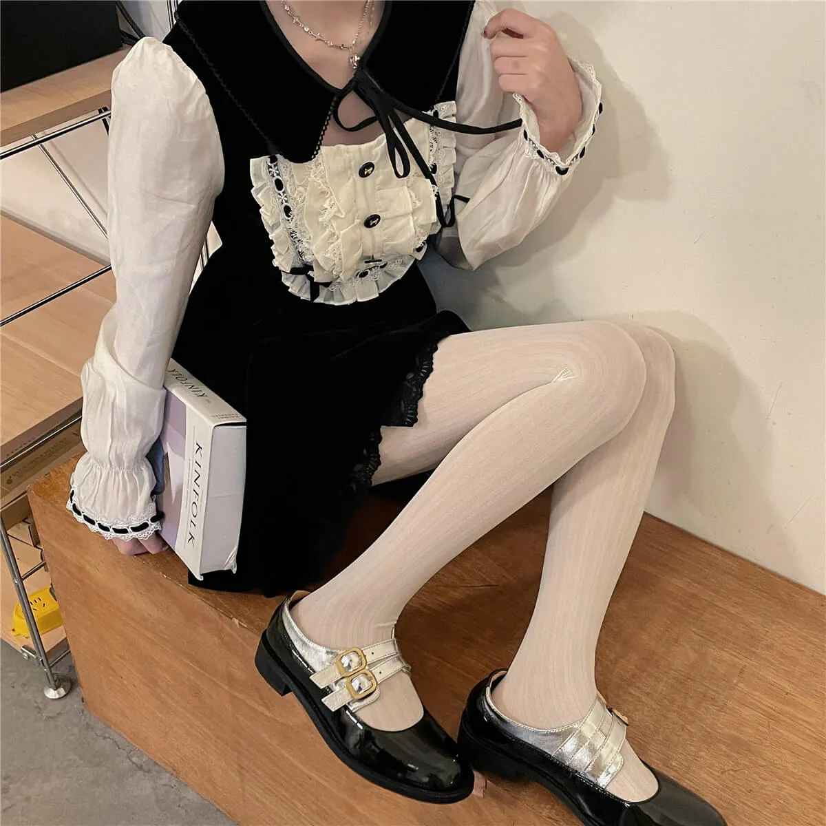 Soft ballet lines tights