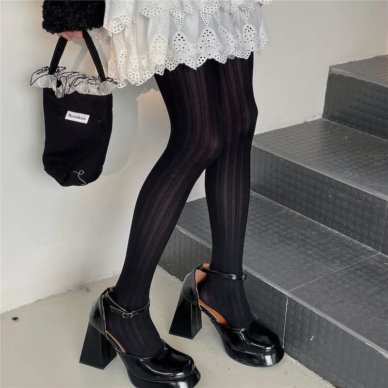 Soft ballet lines tights
