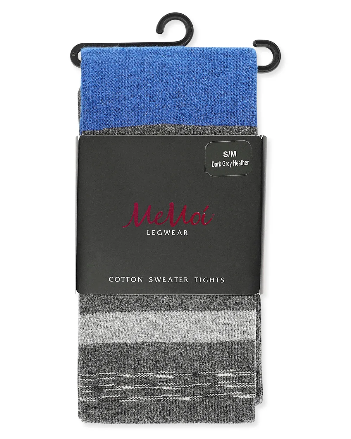 Stripe Palette Cotton Blend Sweater Tights