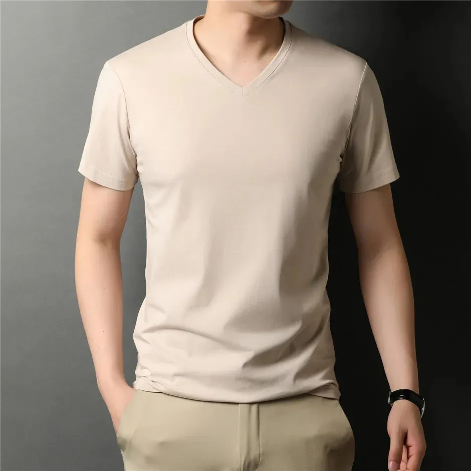 Summer Cotton T-Shirt Casual Short