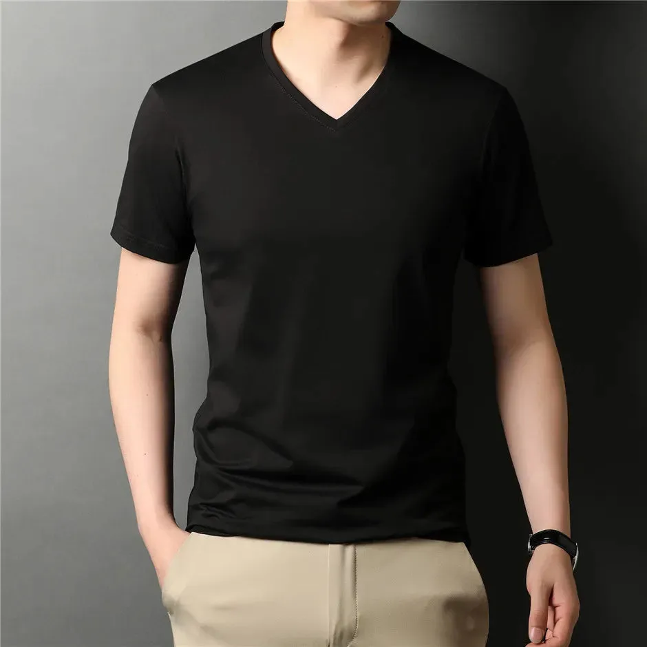 Summer Cotton T-Shirt Casual Short