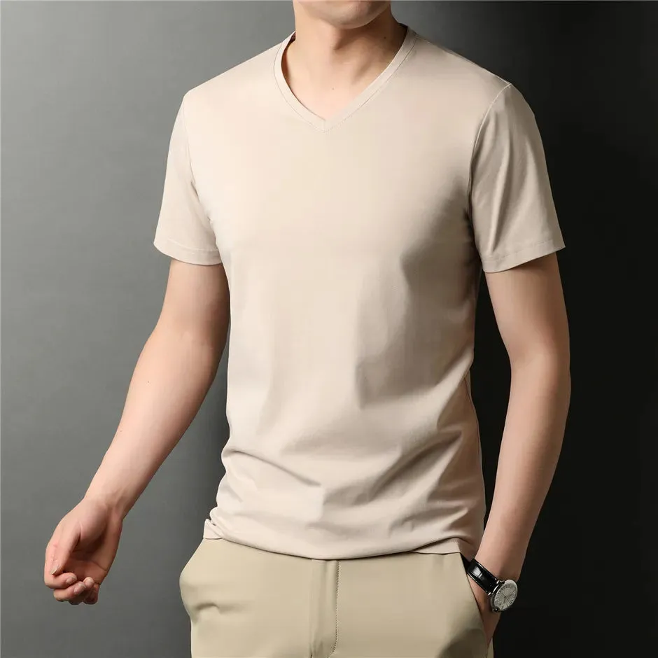 Summer Cotton T-Shirt Casual Short