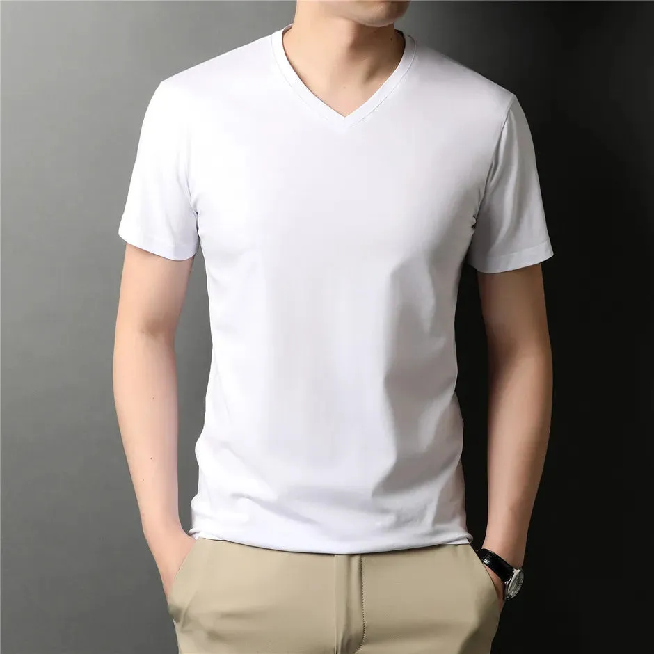 Summer Cotton T-Shirt Casual Short