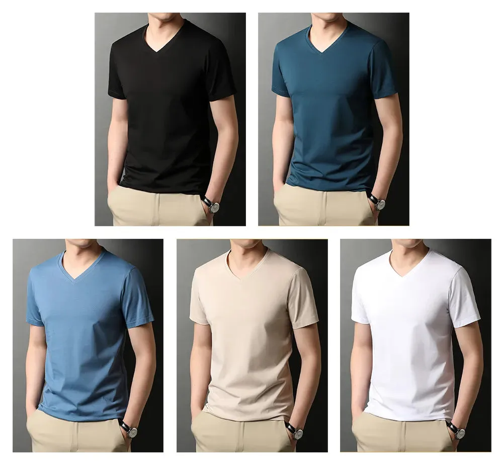 Summer Cotton T-Shirt Casual Short