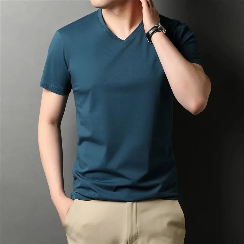 Summer Cotton T-Shirt Casual Short