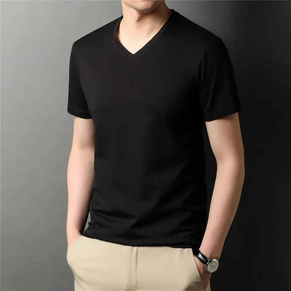 Summer Cotton T-Shirt Casual Short