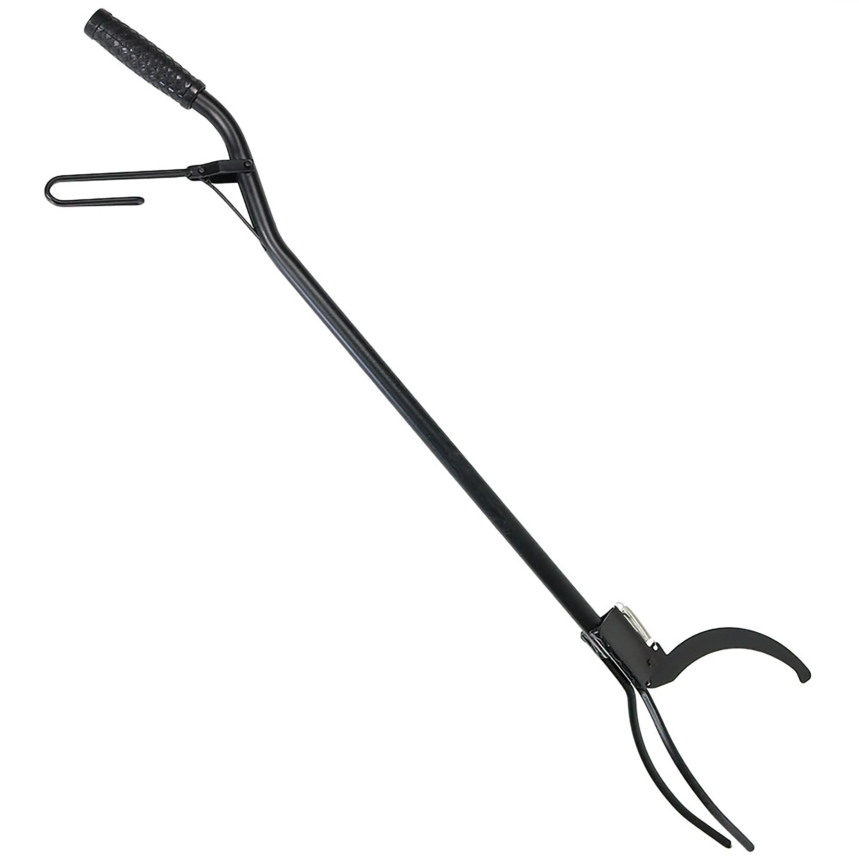 Sunnydaze Heavy-Duty Fire Pit Log Grabber with Spring-Lever Action - 36"