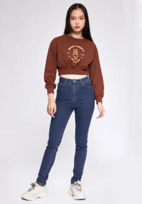 Super High Waist Skinny Jeans