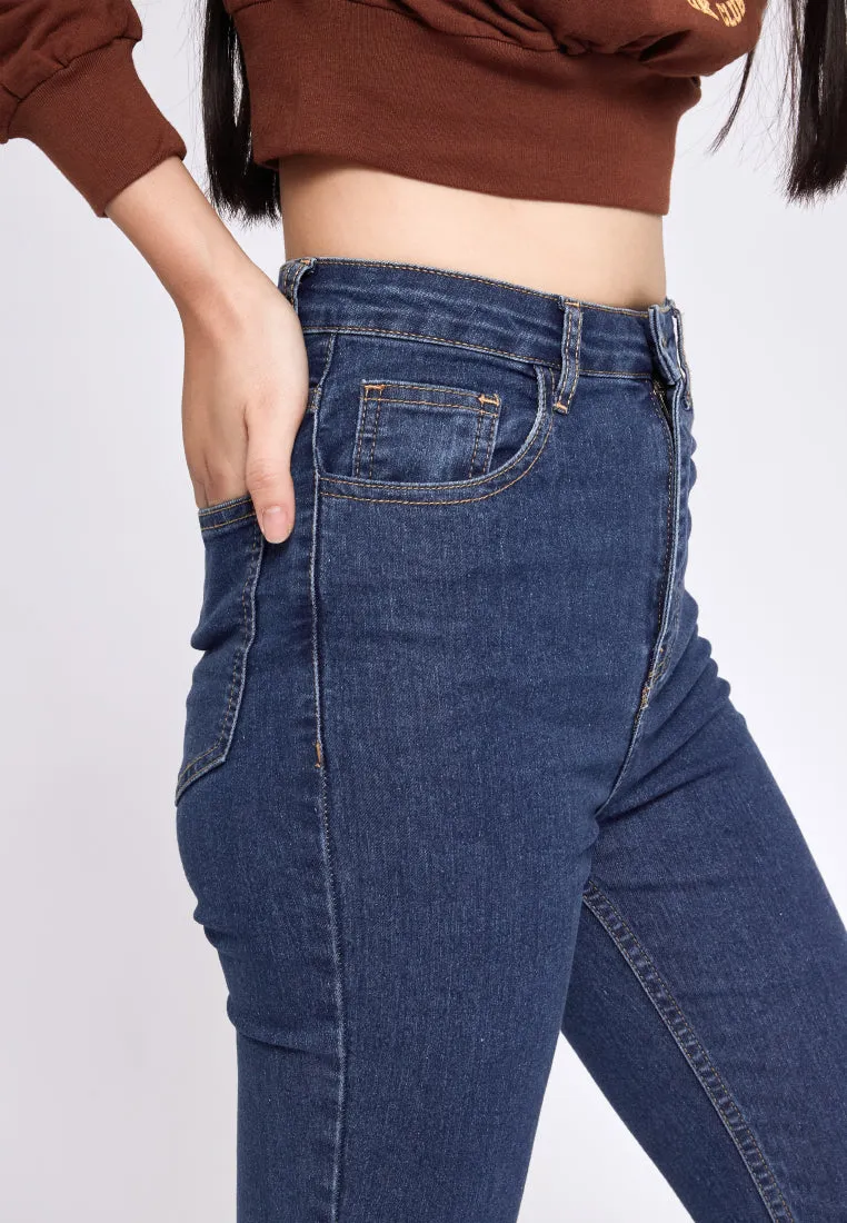 Super High Waist Skinny Jeans