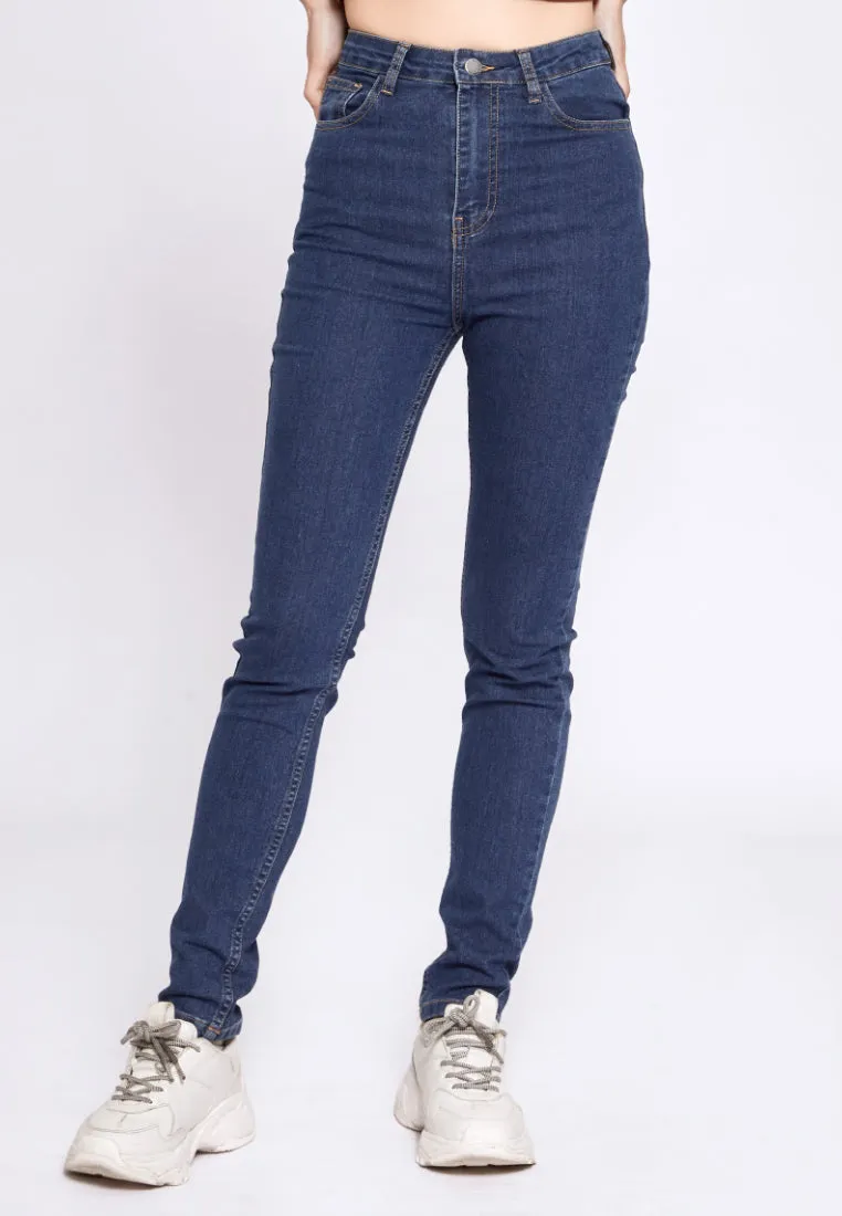Super High Waist Skinny Jeans