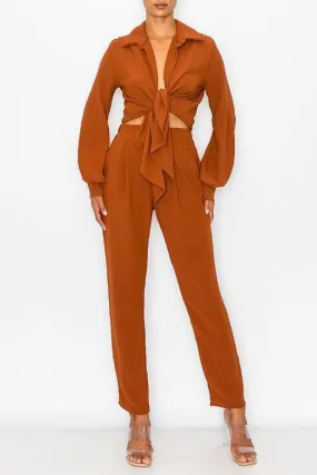 taper leg pants