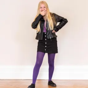 Teen Strumpfhosen - Suffragette Purple