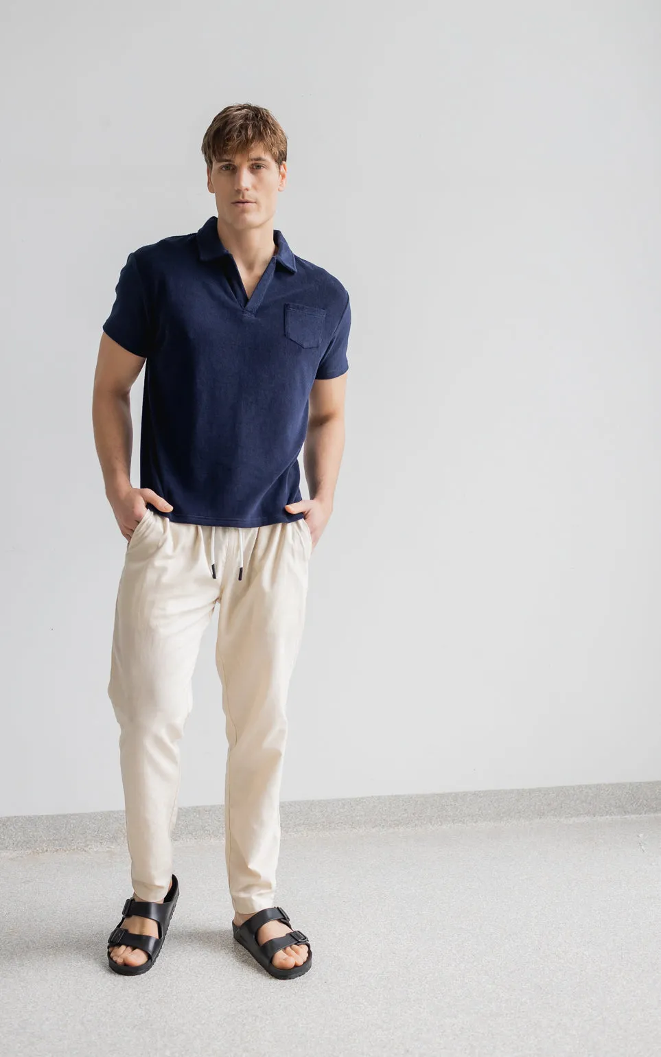 Terry Polo - Navy