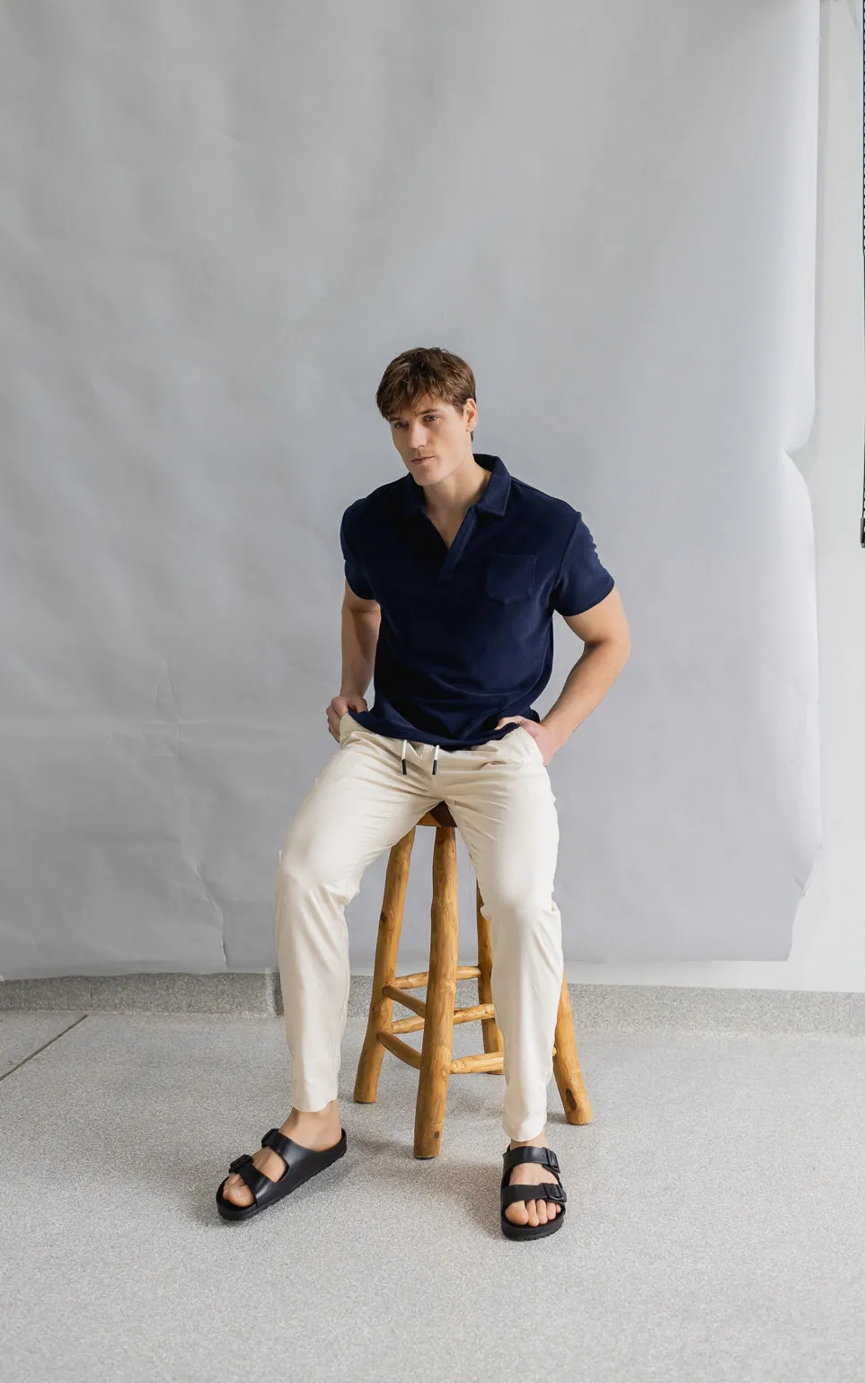 Terry Polo - Navy
