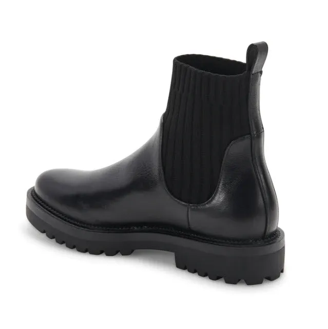The Knit Top Bootie in Black