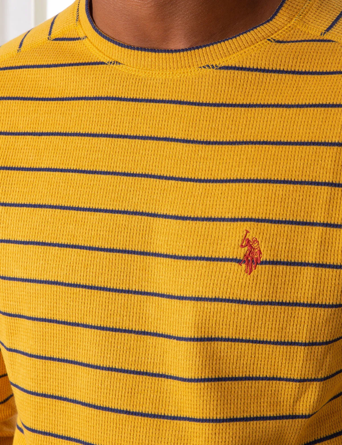 THERMAL CREW NECK HENLEY