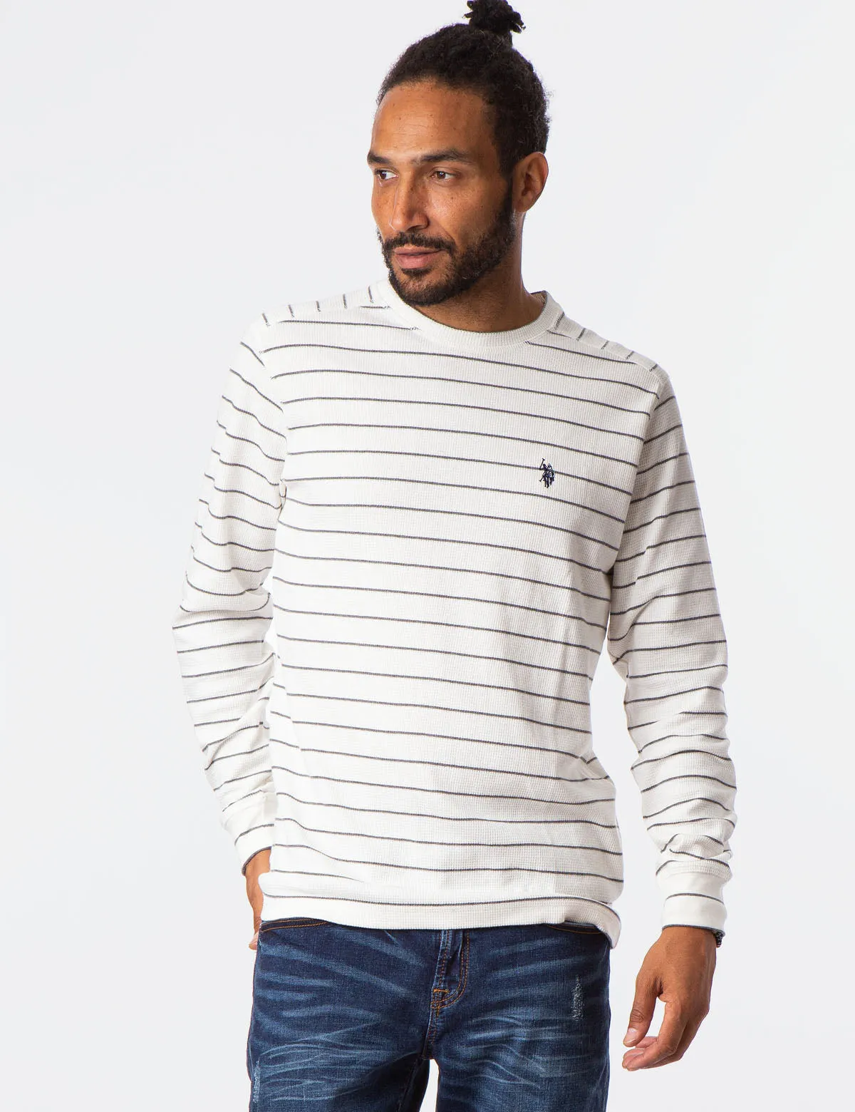 THERMAL CREW NECK HENLEY