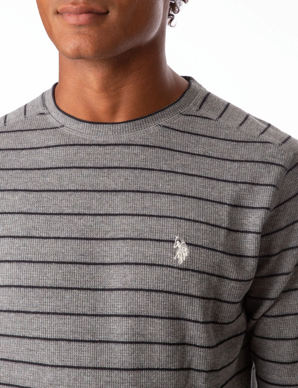 THERMAL CREW NECK HENLEY