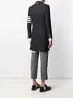 Thom Browne 4-Bar Plain Weave Suiting Overcoat