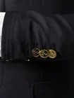 Thom Browne 4-Bar Plain Weave Suiting Overcoat