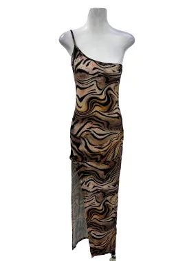 Toga Slip Swril Midi Dress